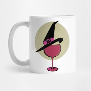 Witches and Wine Halloween Red Wine Lover Mug